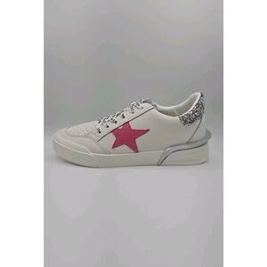Vintage Havana Womens Laser 1 Trainer Low Sneaker Shoes White Pink Size 8.5